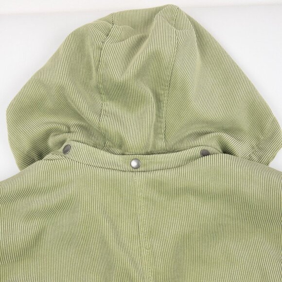 Patagonia Cordwarmer Jacket Women's Small Snap Fleece Lined Green Hooded 27145 - Picture 9 of 14